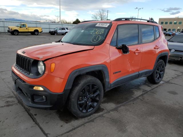 Photo 1 from auction – 2017 JEEP RENEGADE L with VIN ZACCJBBB1HPE68300