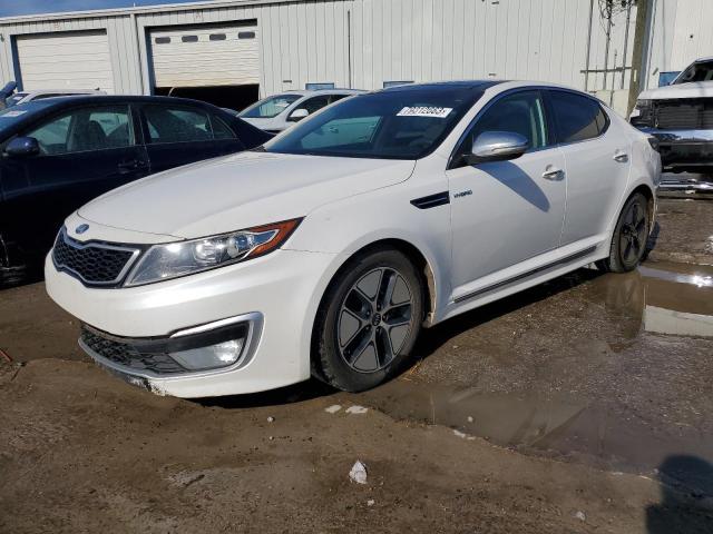 KIA OPTIMA HYB 2013 with VIN KNAGM4AD8D5049349 - Photo from auction