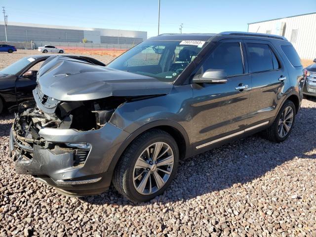 FORD EXPLORER L 2019 with VIN 1FM5K7F82KGA32864 - Photo from auction