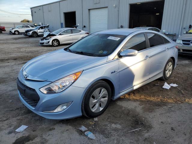 HYUNDAI SONATA HYB 2014 with VIN KMHEC4A46EA114684 - Photo from auction