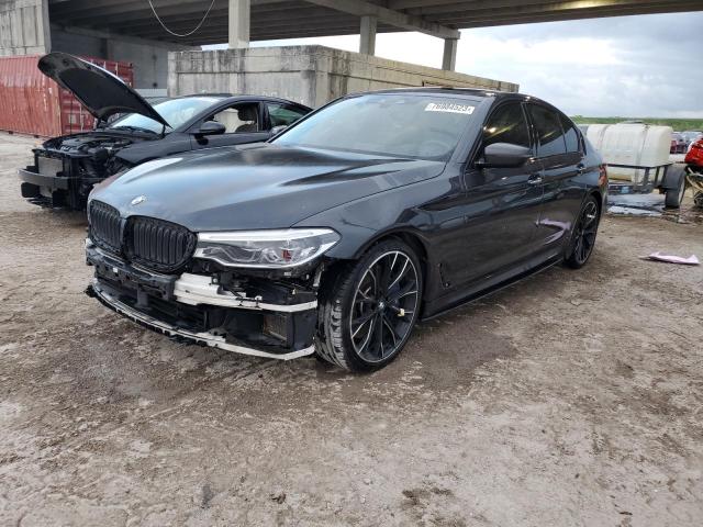 BMW M550XI 2018 with VIN WBAJB9C57JG464337 - Photo from auction