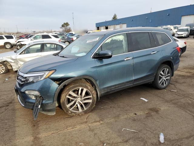 HONDA PILOT ELIT 2017 with VIN 5FNYF6H02HB020630 - Photo from auction