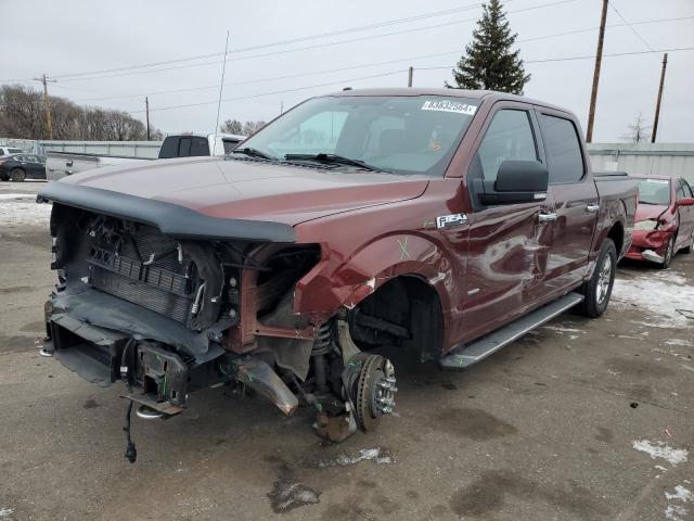 FORD F150 SUPER 2016 with VIN 1FTEW1EG0GKD44216 - Photo from auction