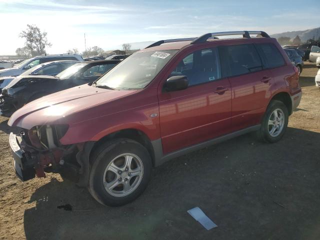 MITSUBISHI OUTLANDER 2003 with VIN JA4LZ31GX3U116152 - Photo from auction
