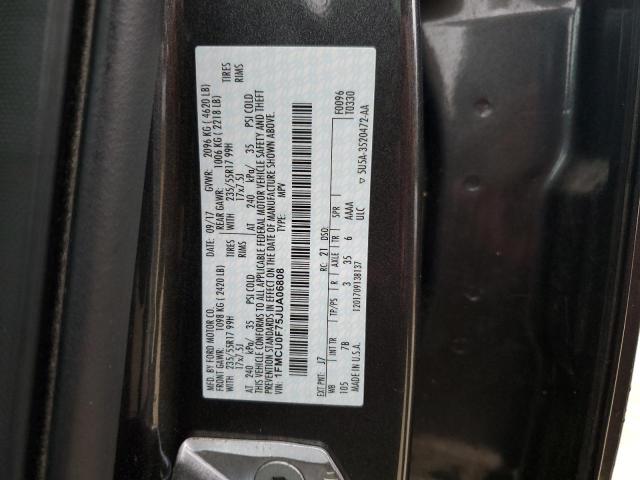 Photo 14 from auction – 2018 FORD ESCAPE S with VIN 1FMCU0F75JUA06808