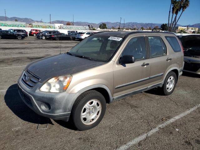 Photo 1 from auction – 2005 HONDA CR-V LX with VIN JHLRD685X5C005682