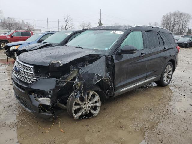 FORD EXPLORER L 2021 with VIN 1FMSK8FH8MGC11678 - Photo from auction