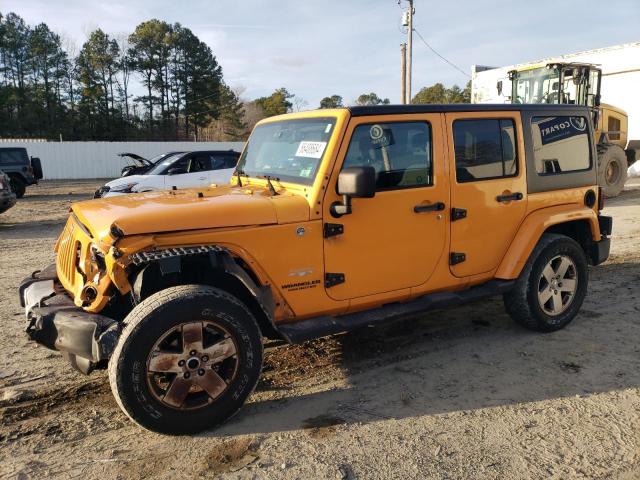 JEEP WRANGLER U 2012 with VIN 1C4BJWEG0CL138820 - Photo from auction