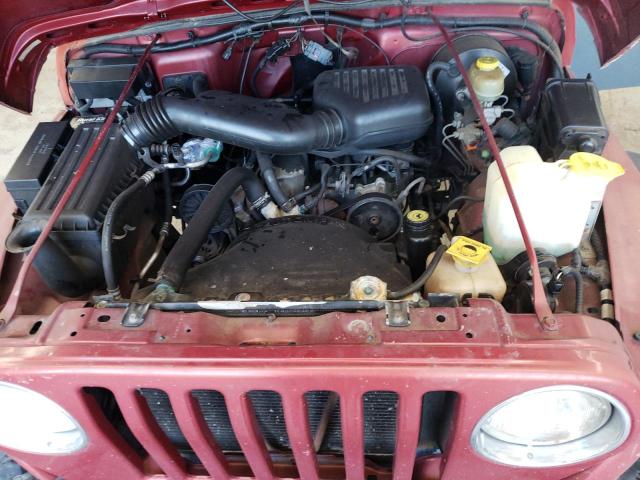 Photo 11 from auction – 1998 JEEP WRANGLER / with VIN 1J4FY29P4WP705893