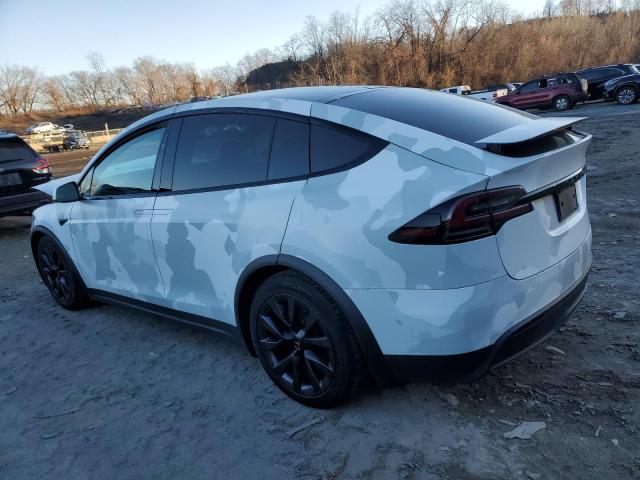 Photo 2 from auction – 2022 TESLA MODEL X with VIN 7SAXCBE56NF335393