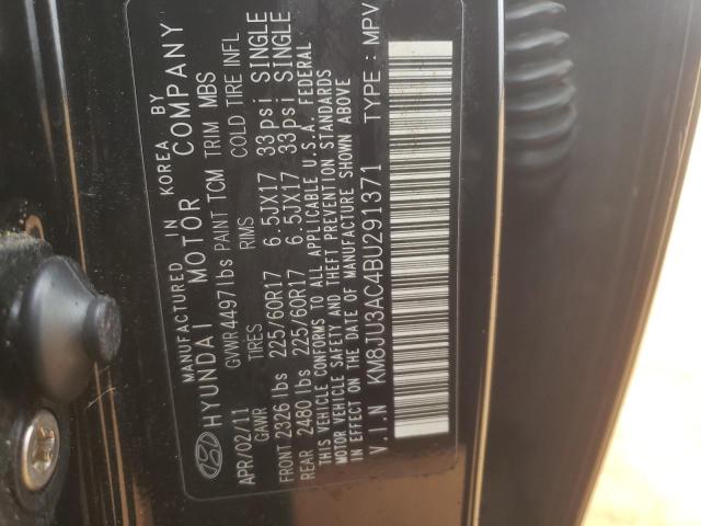 Photo 14 from auction – 2011 HYUNDAI TUCSON GLS with VIN KM8JU3AC4BU291371