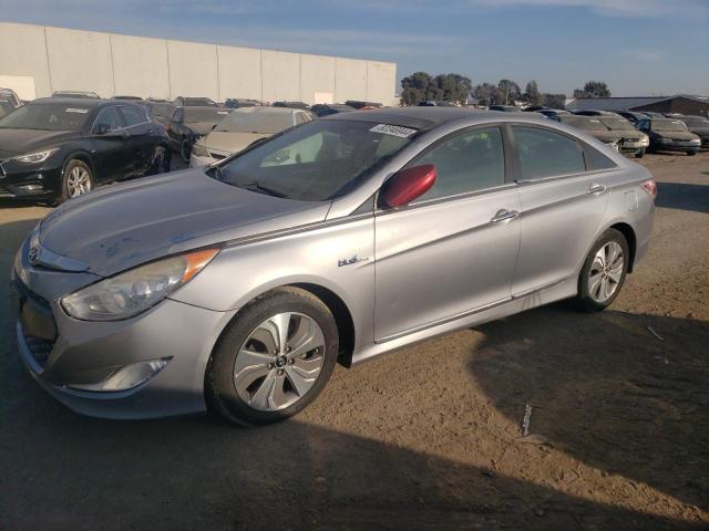 HYUNDAI SONATA HYB 2015 with VIN KMHEC4A49FA123509 - Photo from auction
