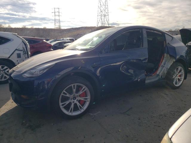 TESLA MODEL Y 2022 with VIN 7SAYGDEE3NF449632 - Photo from auction