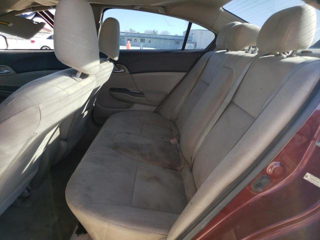 Photo 10 from auction – 2012 HONDA CIVIC LX with VIN 2HGFB2F56CH574882