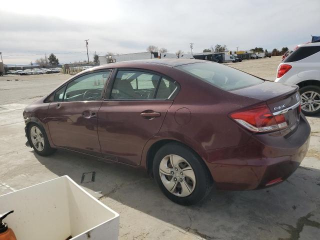 Photo 2 from auction – 2014 HONDA CIVIC LX with VIN 19XFB2F58EE227390