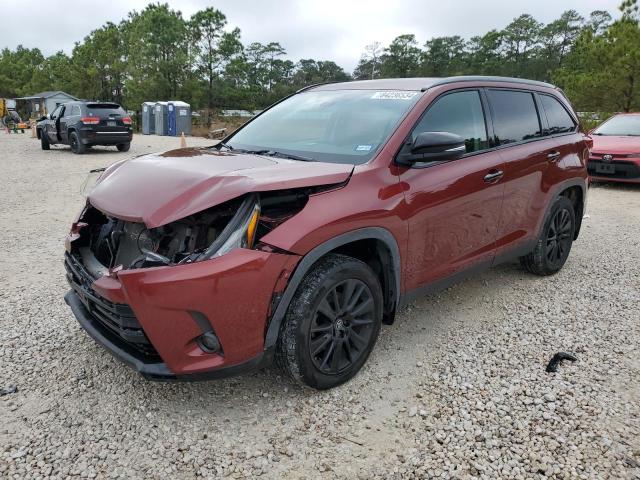 Photo 1 from auction – 2019 TOYOTA HIGHLANDER with VIN 5TDKZRFH4KS330191