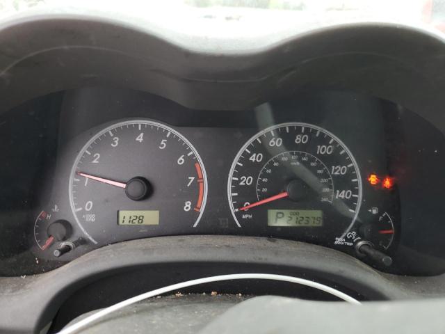 Photo 9 from auction – 2009 TOYOTA COROLLA BA with VIN 2T1BU40E49C142323