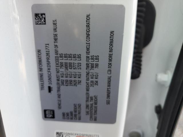 Photo 14 from auction – 2023 CHEVROLET SUBURBAN C with VIN 1GNSCFKD5PR261771