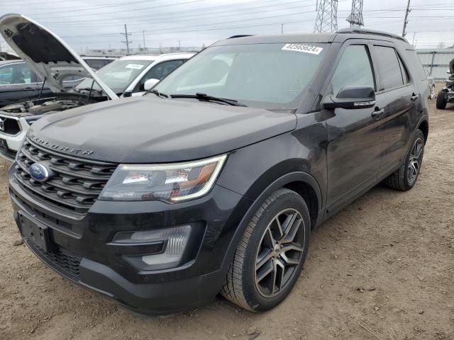 Photo 1 from auction – 2017 FORD EXPLORER S with VIN 1FM5K8GT8HGA74022