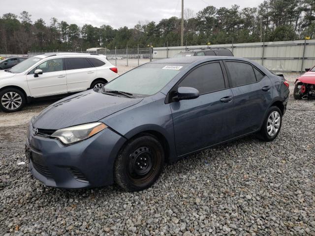TOYOTA COROLLA L 2015 with VIN 2T1BURHE1FC450482 - Photo from auction
