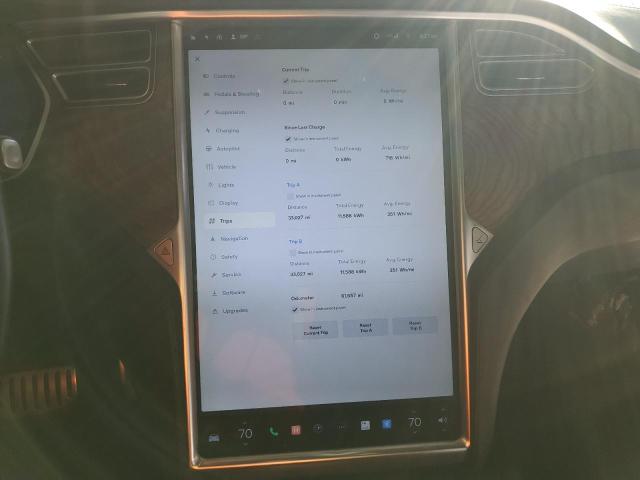 Photo 9 from auction – 2017 TESLA MODEL S with VIN 5YJSA1E41HF217383