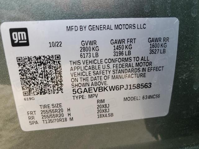 Photo 14 from auction – 2023 BUICK ENCLAVE PR with VIN 5GAEVBKW6PJ158563