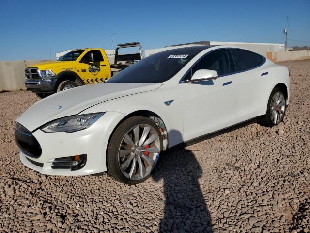 TESLA MODEL S 85 2015 with VIN 5YJSA1H26FFP70117 - Photo from auction