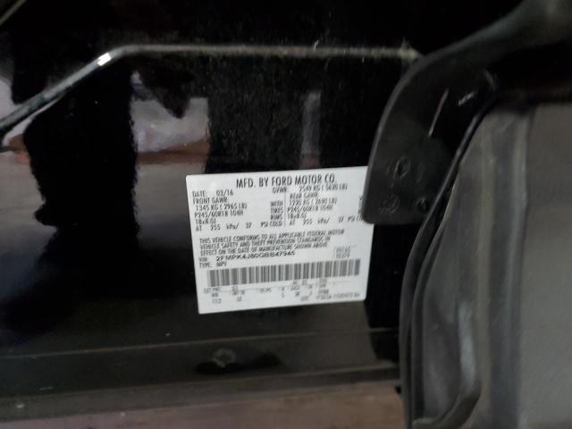 Photo 14 from auction – 2016 FORD EDGE SEL with VIN 2FMPK4J80GBB47945