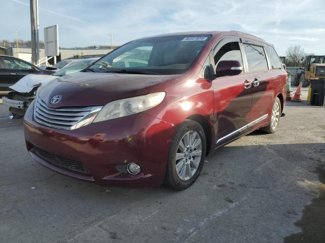 TOYOTA SIENNA XLE 2014 with VIN 5TDYK3DC5ES415922 - Photo from auction