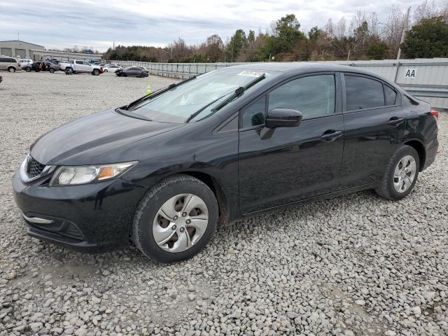 HONDA CIVIC LX 2014 with VIN 19XFB2F50EE006513 - Photo from auction