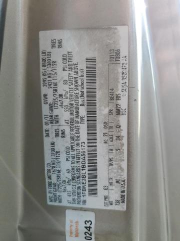 Photo 14 from auction – 2011 FORD ECONOLINE with VIN 1FBNE3BL1BDA56173