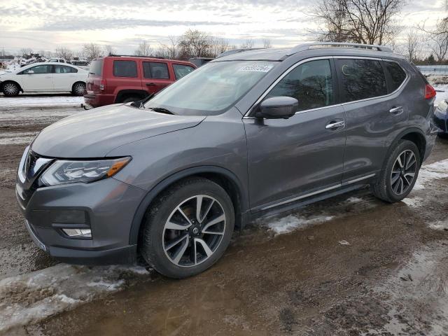 NISSAN ROGUE SV 2017 with VIN 5N1AT2MVXHC750511 - Photo from auction