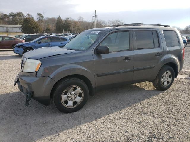 HONDA PILOT LX 2012 with VIN 5FNYF4H26CB015378 - Photo from auction