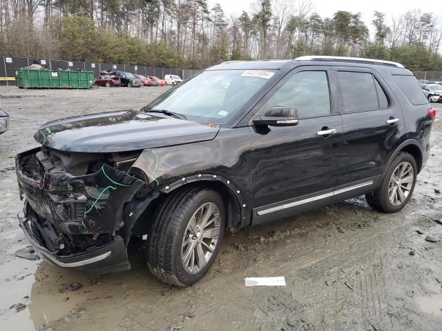 FORD EXPLORER L 2018 with VIN 1FM5K8F86JGB11152 - Photo from auction