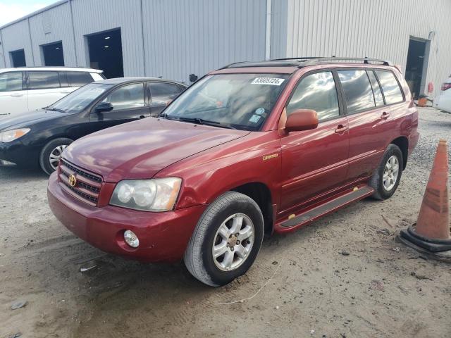 TOYOTA HIGHLANDER 2002 with VIN JTEGF21A020041470 - Photo from auction