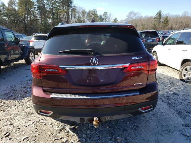 Photo 6 from auction – 2014 ACURA MDX ADVANC with VIN 5FRYD4H84EB044017