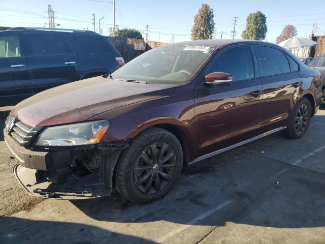 VOLKSWAGEN PASSAT S 2012 مع رقم تعريف المركبة 1VWAP7A38CC104530 - صورة من المزاد