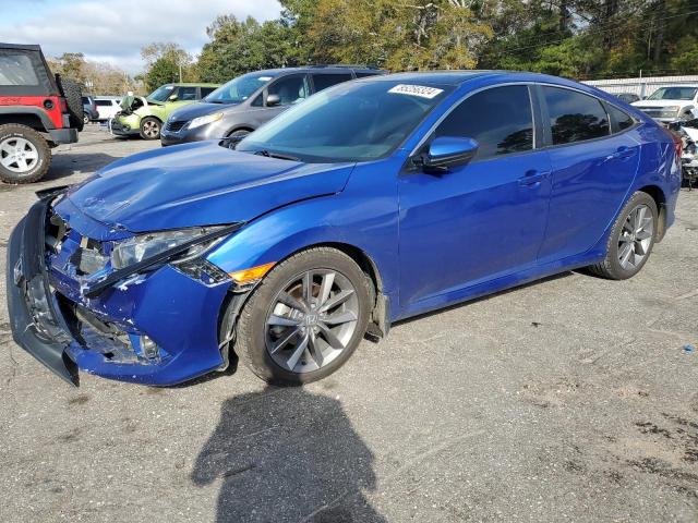 HONDA CIVIC EX 2019 with VIN 19XFC1F37KE019907 - Photo from auction