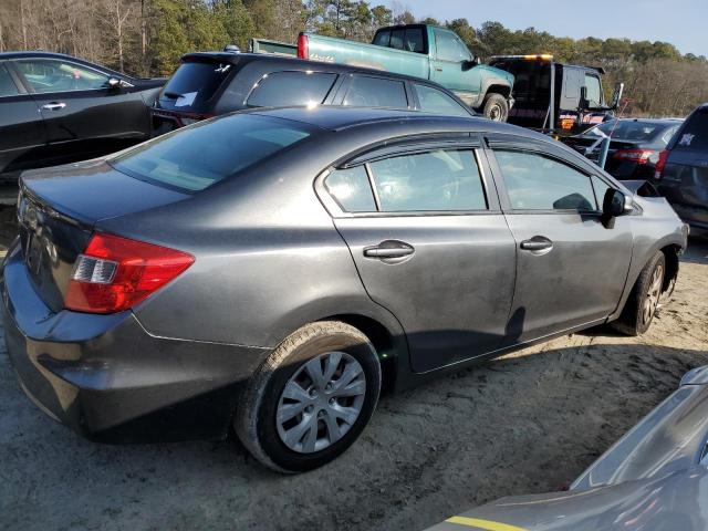 Photo 3 from auction – 2012 HONDA CIVIC LX with VIN 19XFB2F54CE373265