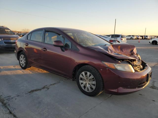 Photo 4 from auction – 2012 HONDA CIVIC LX with VIN 2HGFB2F50CH534054