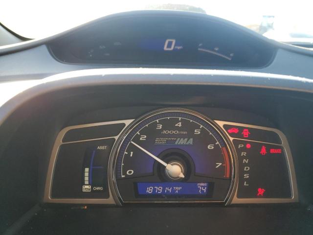 Photo 9 from auction – 2010 HONDA CIVIC HYBR with VIN JHMFA3F27AS005153