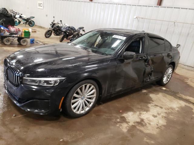 BMW 740 I 2022 with VIN WBA7T2C07NCH74300 - Photo from auction