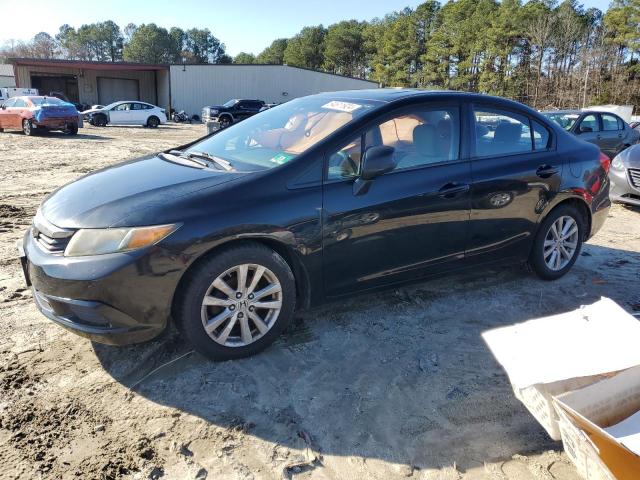 HONDA CIVIC EX 2012 with VIN 2HGFB2F89CH301932 - Photo from auction