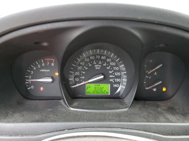 Photo 9 from auction – 2008 KIA SPECTRA EX with VIN KNAFE121085541892