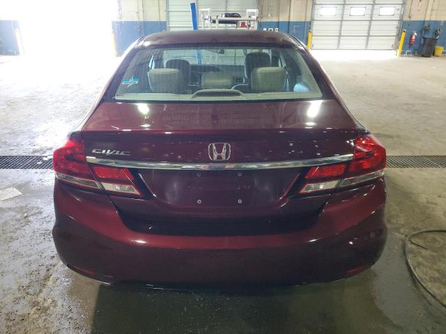 Photo 6 from auction – 2013 HONDA CIVIC LX with VIN 19XFB2F51DE026705