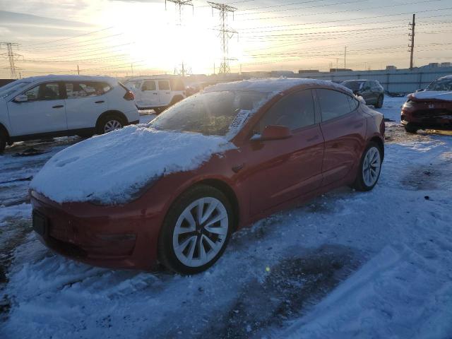 TESLA MODEL 3 2022 with VIN 5YJ3E1EAXNF288365 - Photo from auction