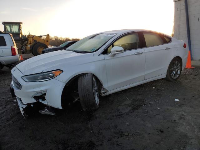 FORD FUSION TIT 2019 with VIN 3FA6P0RU0KR101284 - Photo from auction