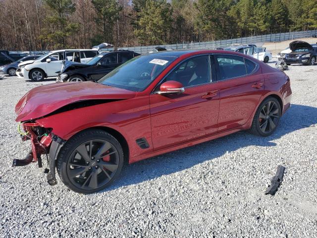 GENESIS G70 BASE 2023 with VIN KMTG54TE4PU113825 - Photo from auction