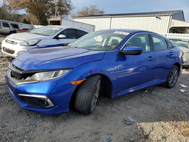 HONDA CIVIC EX 2019 with VIN 19XFC1F36KE014178 - Photo from auction