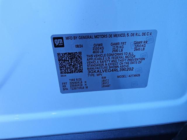 Photo 14 from auction – 2024 GMC TERRAIN SL with VIN 3GKALVEG4RL390202